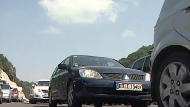 Zácpy na rakouských dálnicích
