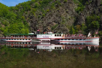 Klenot z temných časů přetrval. Parník Vltava vyplul za okupace, na řece je i po 80 letech