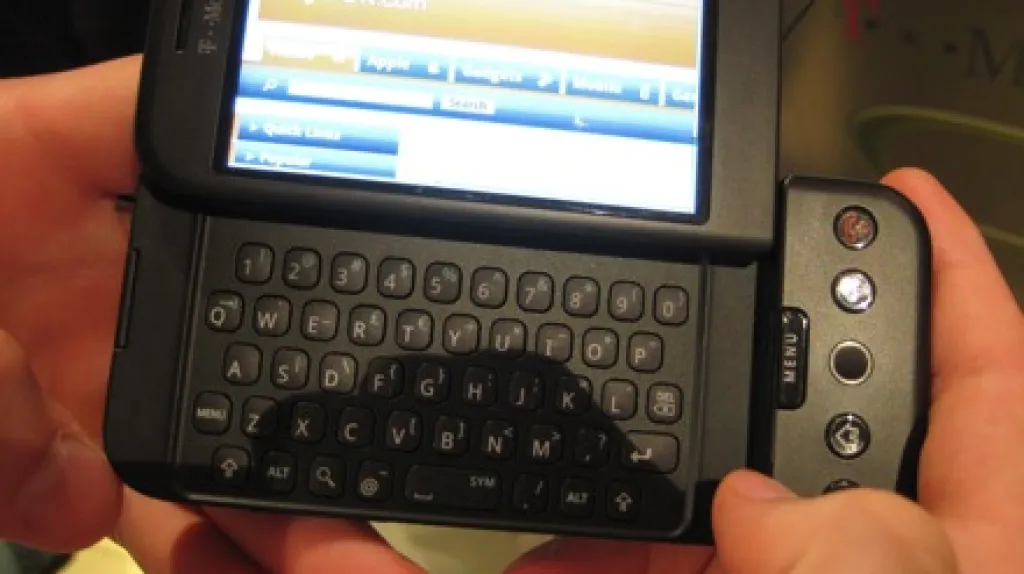 Mobilní telefon G1 Android