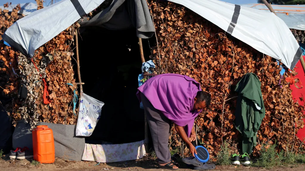 Uprchlíci na srbsko-maďarském pomezí, ilustrační foto