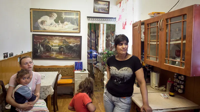 Ubytovna pro sociální případy na ulici Lounská ve Varnsdorfu