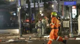 Následky výbuchu v Bangkoku