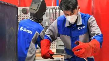 Pracovníci z Indonésie v plzeňském závodě Škoda Group