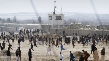 Protiamerické demonstrace v Afghánistánu