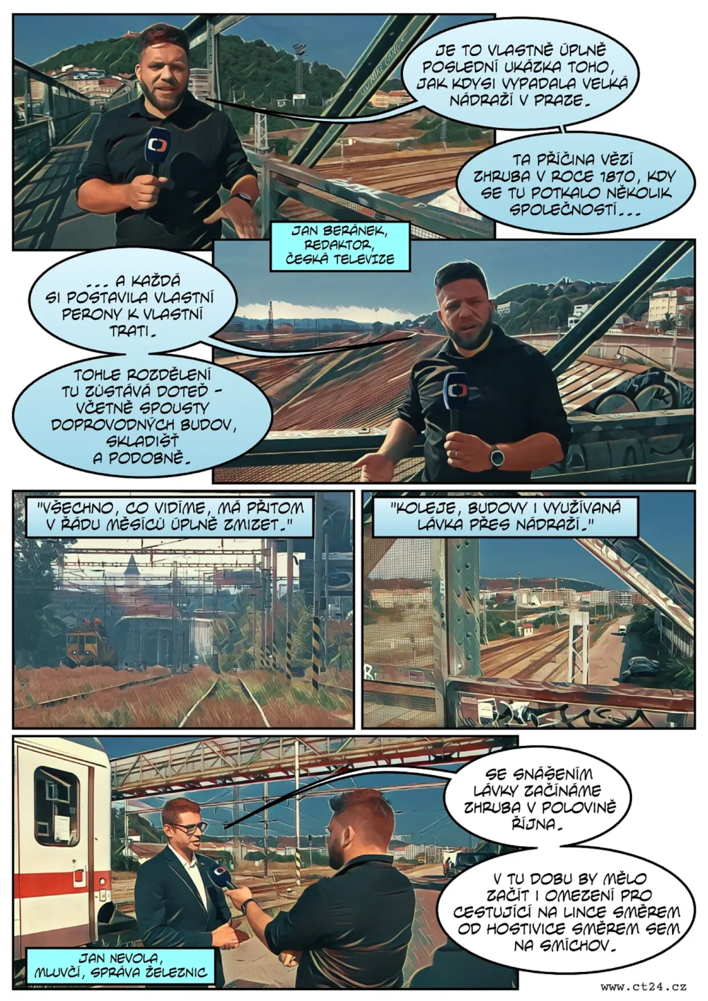 Demolice smíchovského nádraží