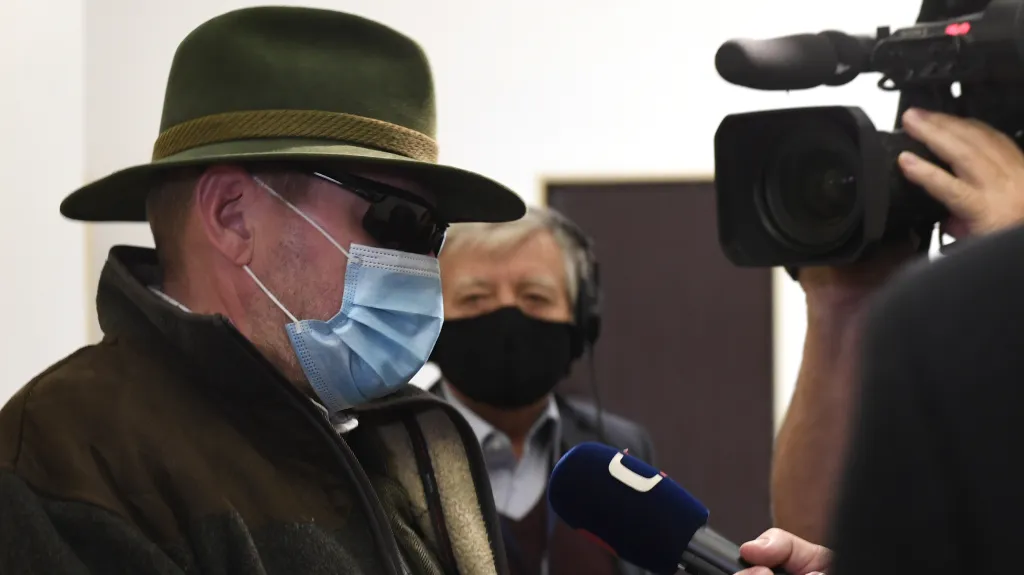 Miloš Balák u soudu v říjnu 2020