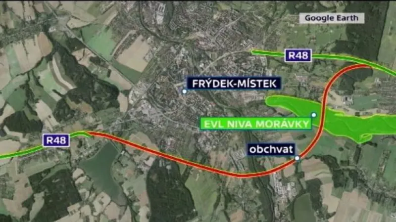 Děti Země napadají přípravu obchvatu Frýdku-Místku