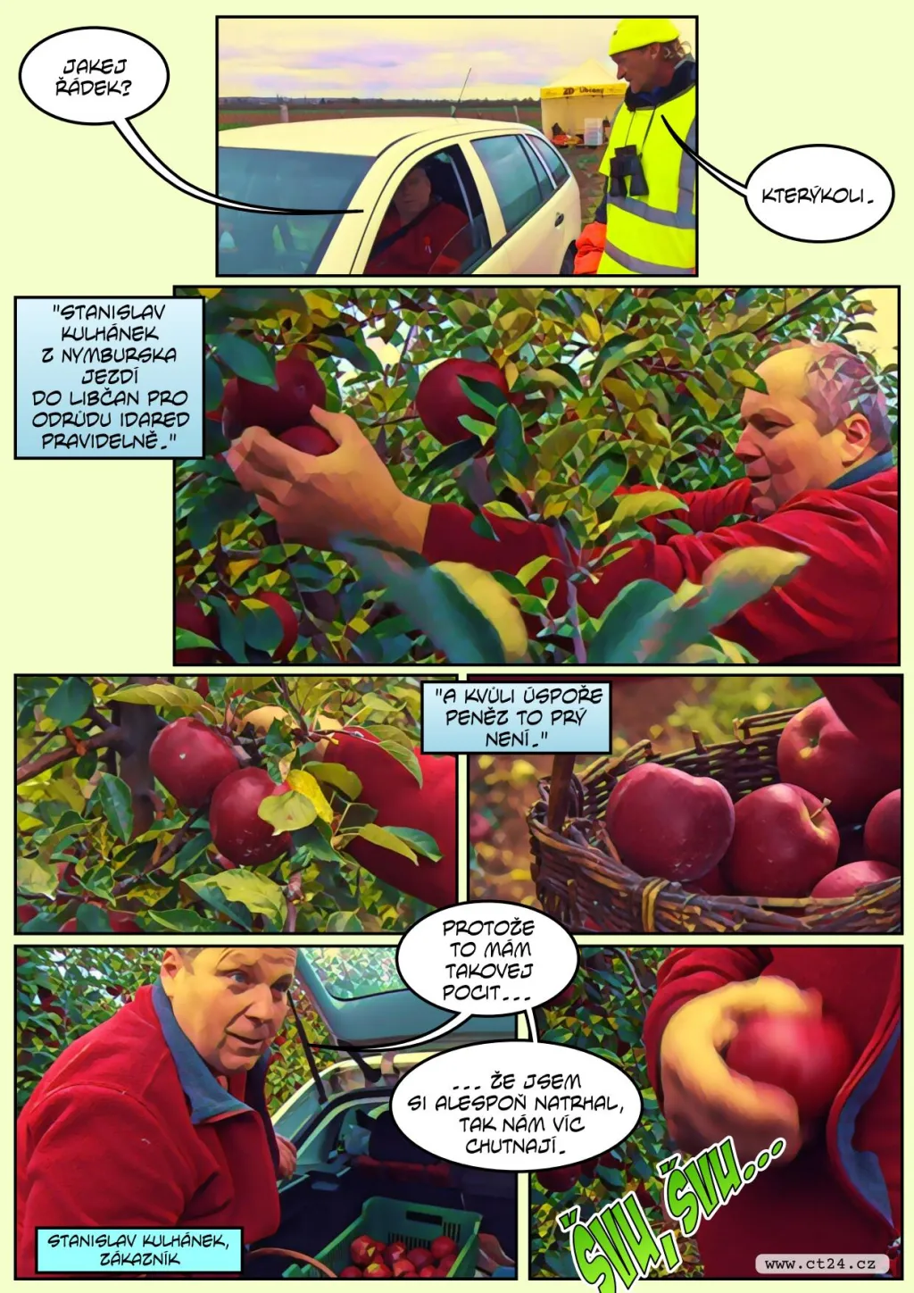 Sady lákají zákazníky na levný samosběr