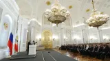 Vladimir Putin přednáší projev o stavu Ruské federace