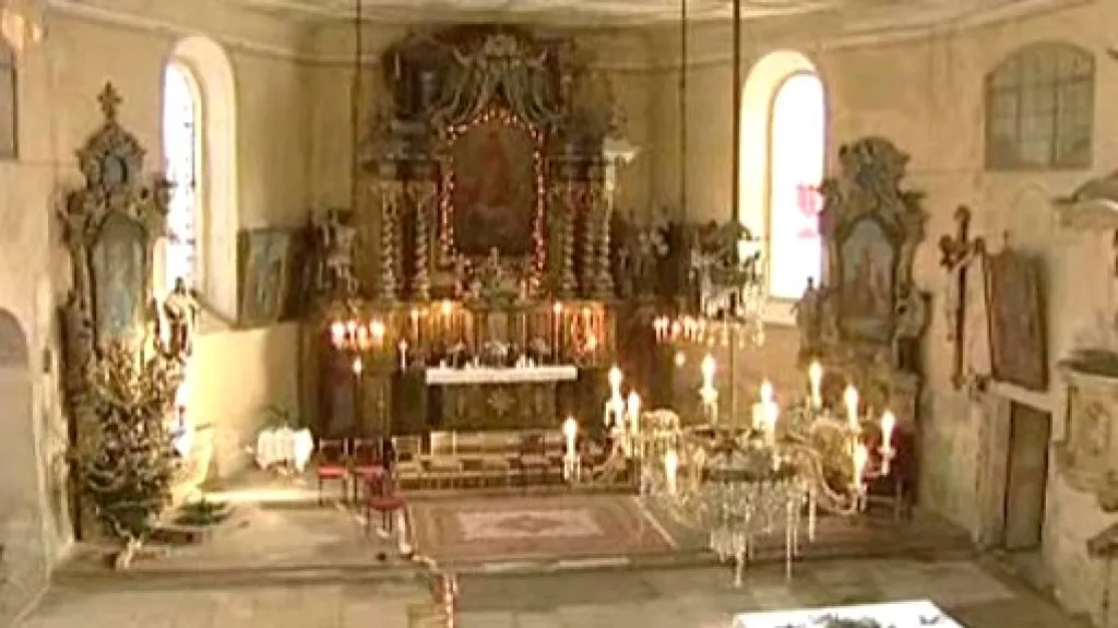 Varhany v kostele v Hoře Svaté Kateřiny