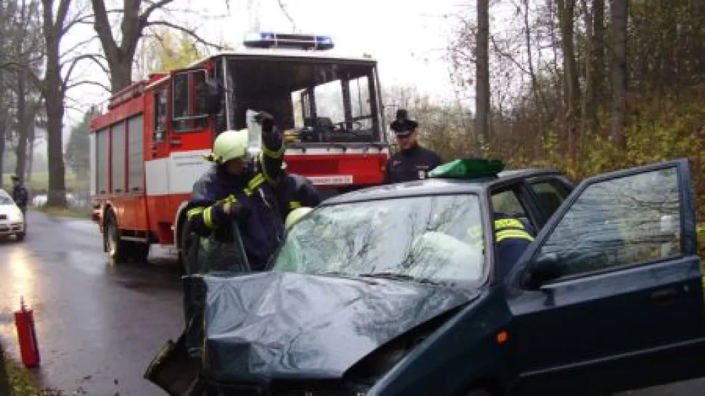 Auto po nehodě