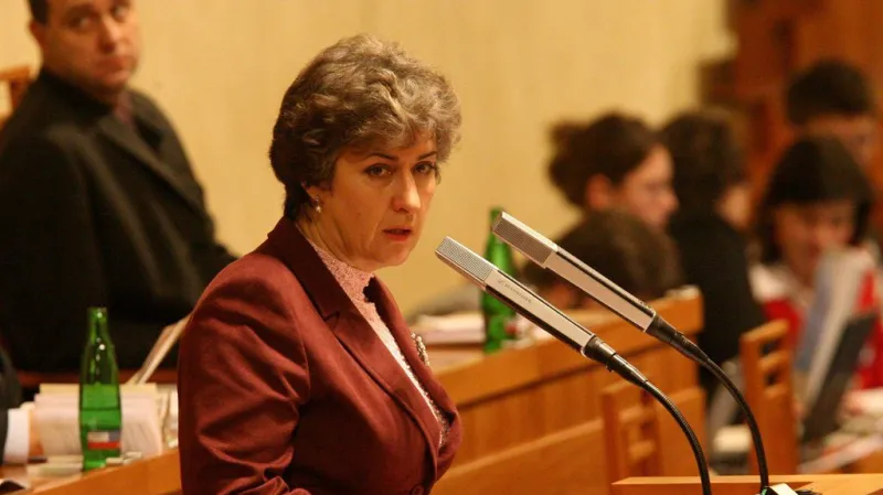 Místopředsedkyně Senátu ČR Alena Gajdůšková