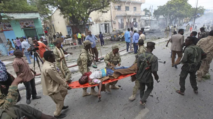 Teroristický útok skupiny Šabáb na jihu Somálska