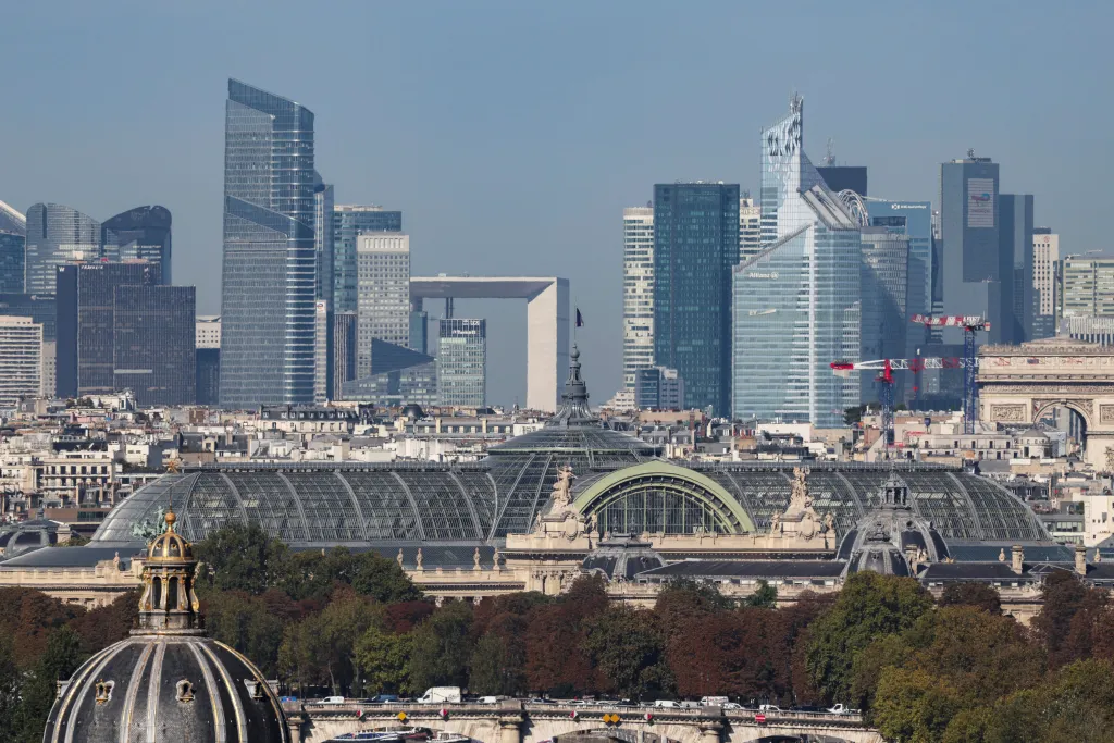 Pohled na město během slavnostního otevření nové turistické trasy na věžích katedrály