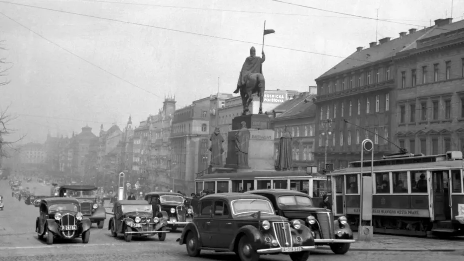 Doprava na Václavském náměstí po zavedení změny směru jízdy