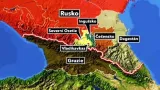 Mapa Kavkazu