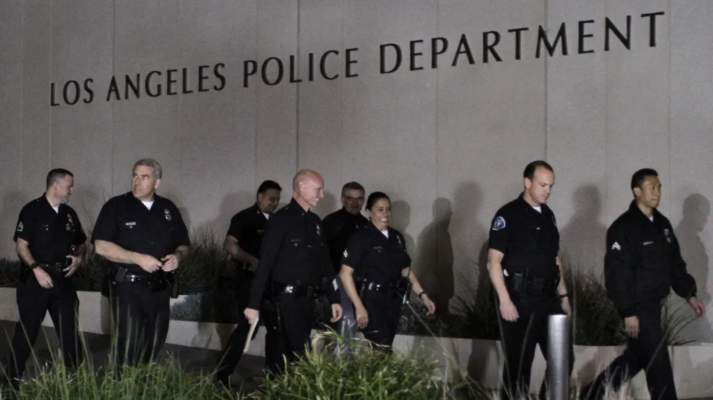 Policie v Los Angeles