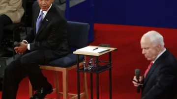 Druhý televizní duel Obamy a McCaina