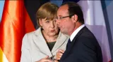 Hollande se setkal s Merkelovou