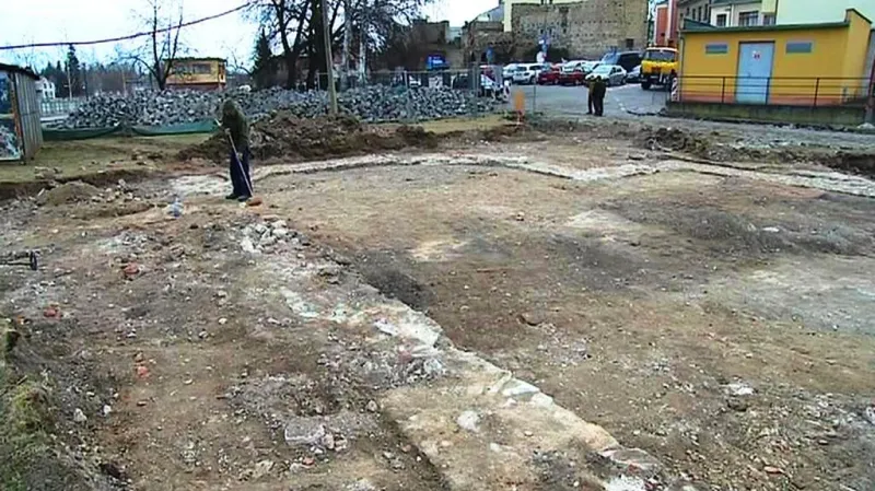 Půdorys kostela sv. Marka v Přerově