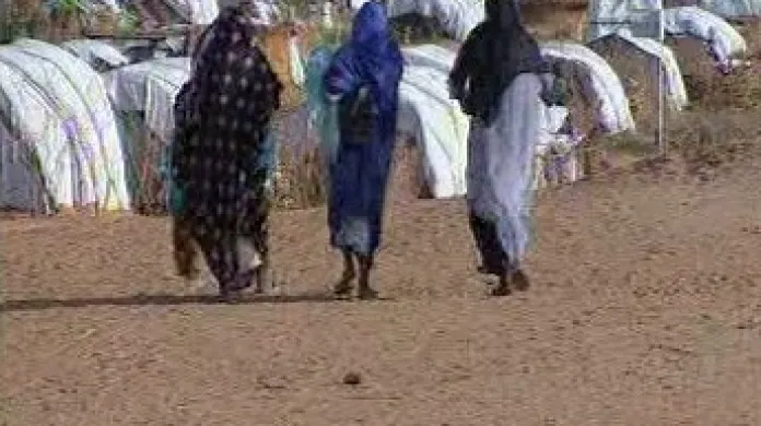 Uprchlický tábor v Čadu
