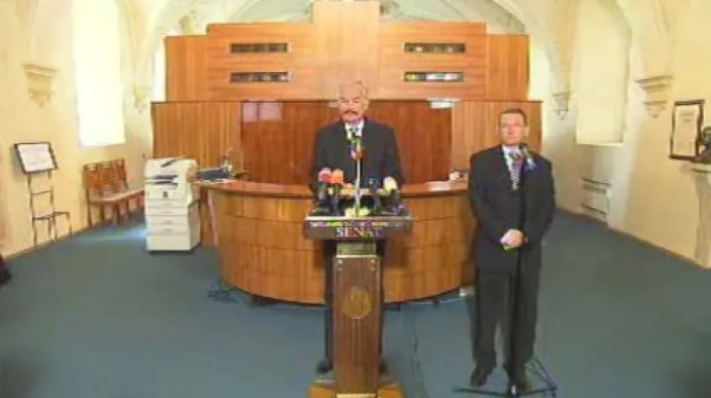 Brífink Přemysla Sobotky k výrokům Mirka Topolánka