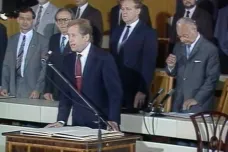 30 let zpět: Václav Havel opět prezidentem