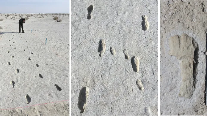 Pravěké lidské stopy nalezené ve White Sands
