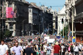 Budapeští kráčí pochod Pride, Orbán hrozil pokutami i vězením