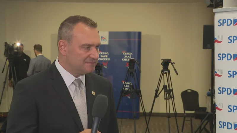 Místopředseda hnutí SPD Radim Filala