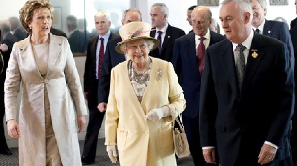 Britská královna s irskou prezidentkou