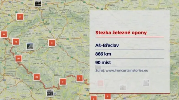 Aplikace nabízí příběhy železné opony
