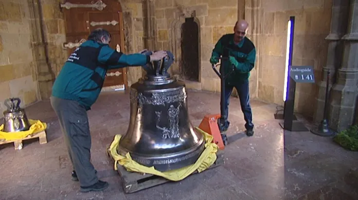 Nový zvon v katedrále sv. Víta