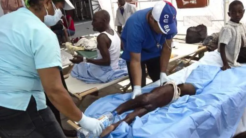 Epidemie cholery na Haiti