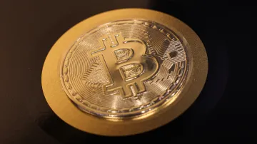 Ilustrační foto: logo bitcoinu