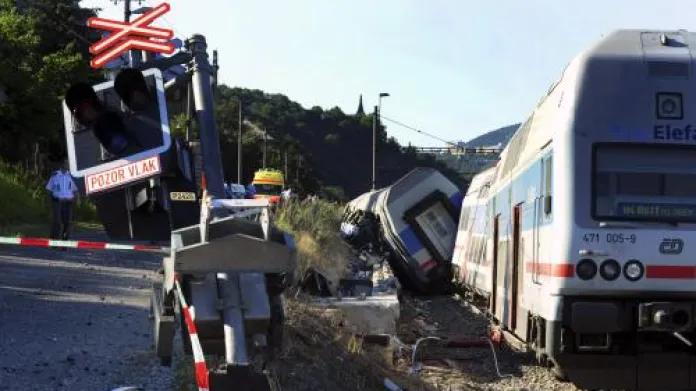 Nehoda vlaku
