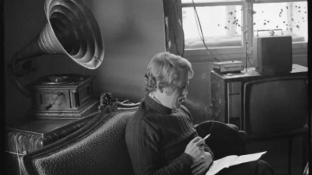 Václav Havel na fotografii Oldřicha Škáchy
