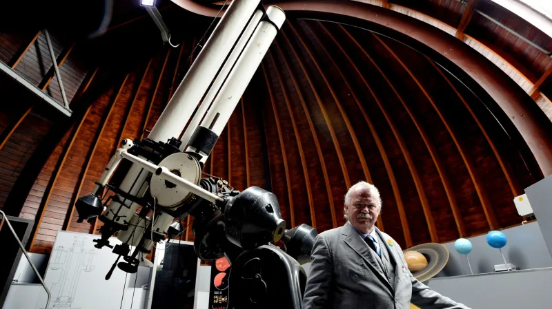 Ředitel Hvězdárny a planetária hl. m. Prahy Marcel Grün