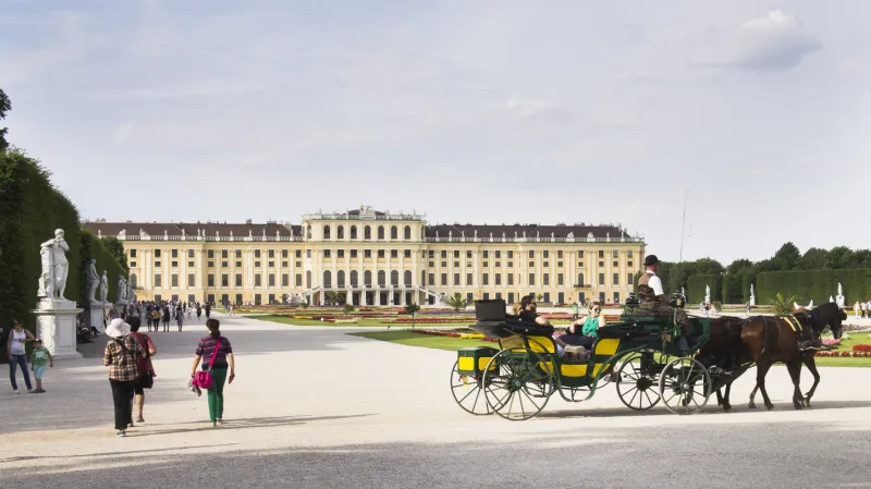 Zámek Schönbrunn ve Vídni