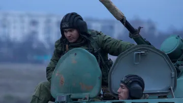 Ruští vojáci na Krymu