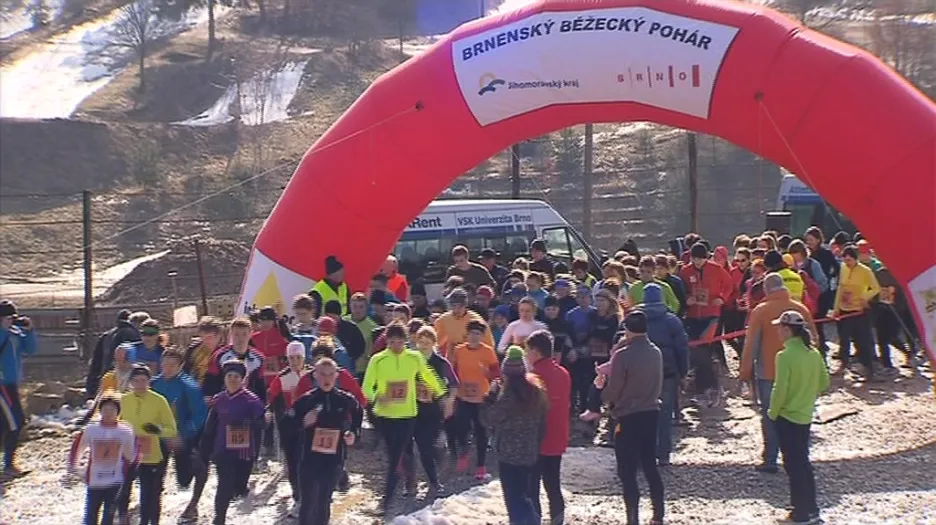 Sedmý závod Brněnského běžeckého poháru nabídl novou lokalitu