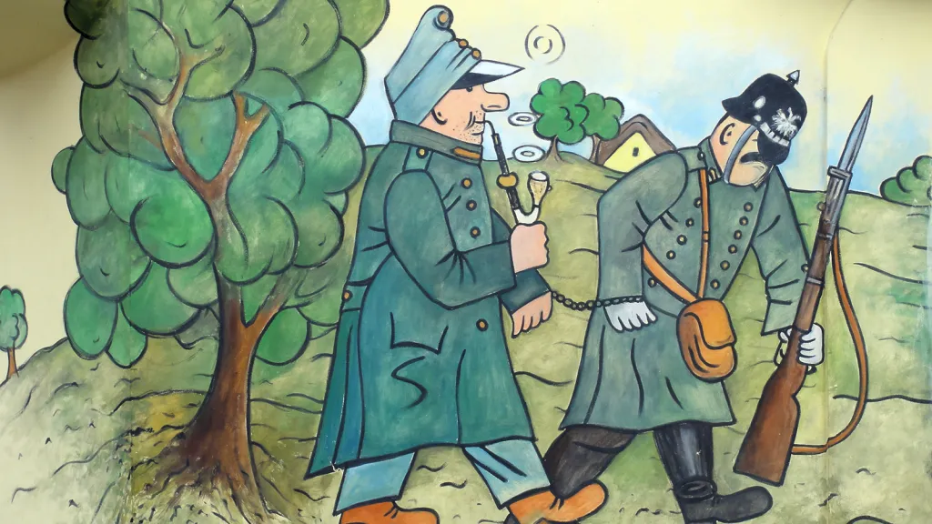 Osudy dobrého vojáka Švejka za světové války