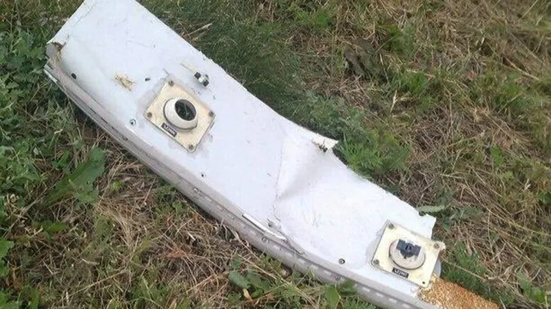 Trosky zříceného malajsijského letounu