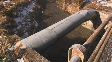 Potrubí v Karolince