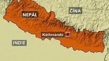 Mapa Nepálu