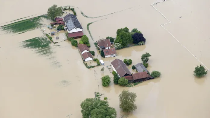 Záplavy v Bavorsku