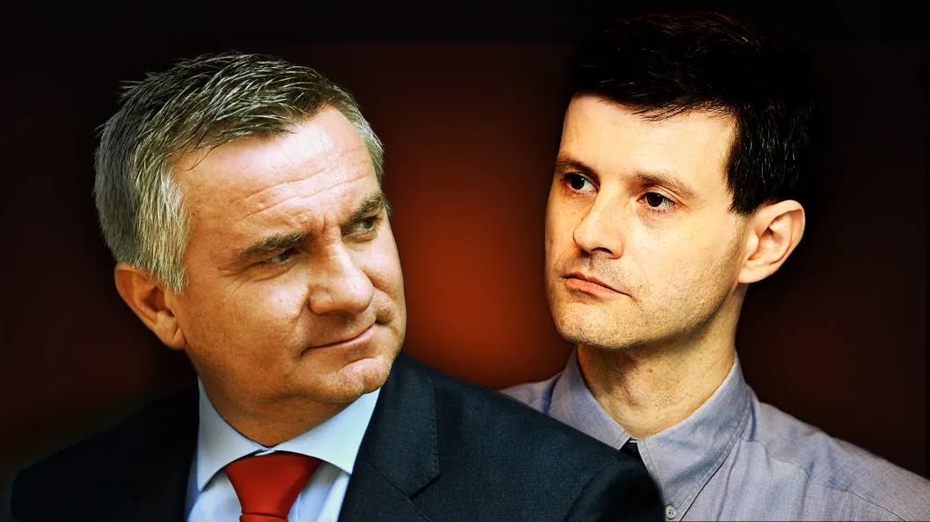 Vratislav Mynář a Pavel Hasenkopf