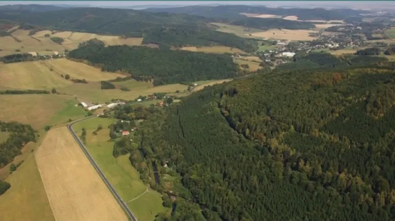 Krajina před stavbou přehrady Nové Heřminovy