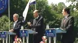 Bush, Janša, a Barroso na summitu v Brdu