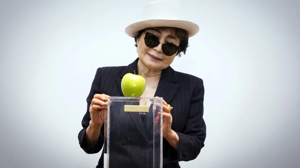 Yoko Ono na snímku z roku 2015